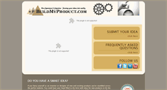 Desktop Screenshot of buildmyproduct.com